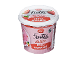 Jagodni jogurt s koščki sadja, 1 kg, brez glutena, z Nutri-Score C.
