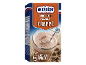 Škatla čokoladnega frapeja s kozarcem frapeja in napisom 'JUST ADD MILK'.
