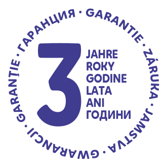 Pečat 3-letne garancije