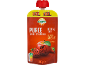 XXL jabolčno-jagodni pire, 100% sadja, brez dodanega sladkorja, z vitaminom C, 200g.