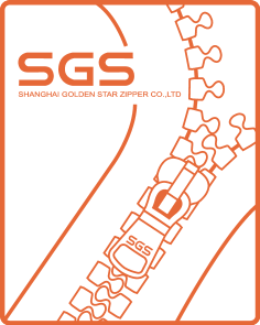 Logotip SGS z besedilom SHANGHAI GOLDEN STAR ZIPPER CO.,LTD