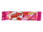 Fritt žvečilni bonboni z malino in vitaminom C, 6 trakov.