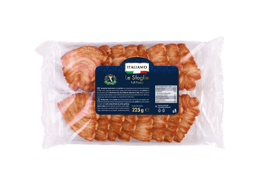 sondey pecivo iz listnatega testa „le sfoglie“