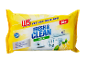 Paket 80 vlažnih večnamenskih robčkov z vonjem limone, Fresh & Clean.