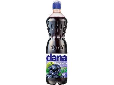 sirup borovnica, dana, 1l