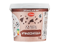 Stracciatella sladoled s koščki čokolade, brez glutena in s certifikatom kakava.