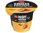 Visokoproteinski kvark breskev-pasijonka, z nizko vsebnostjo maščob, brez dodanega sladkorja.