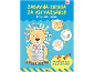 Zabavna knjiga za ustvarjanje za 6+ z navodili za izdelavo papirnatega leva s škarjami in lepilom.