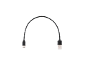 Črn kabel USB-C na USB-A