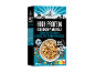 Visokobeljakovinski hrustljavi müsli z granolo, čokolado in bučnimi semeni, 500g, Nutri-Score A.