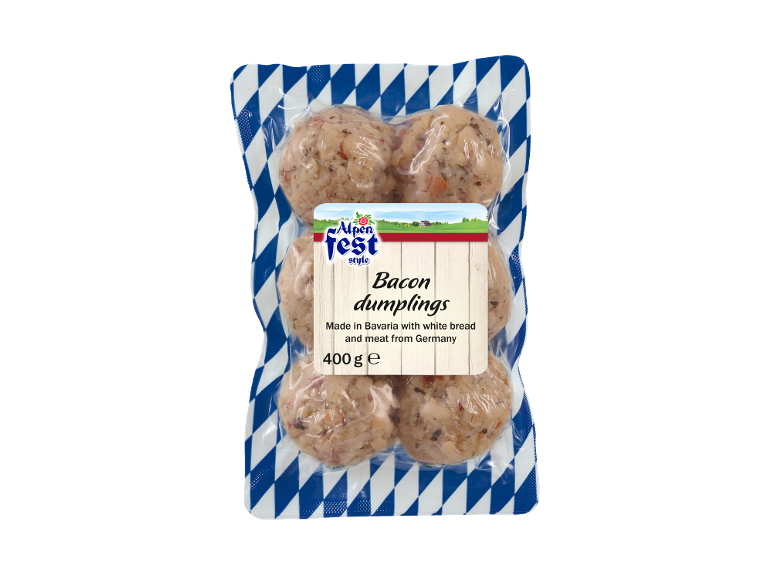 Paket slaninskih cmokov v stilu Alpenfest, 400 g.