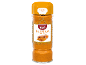 Steklen kozarec mlete kurkume, z napisoma 'ORIGINAL SEAL' in 'KURKUMA MLETA'.
