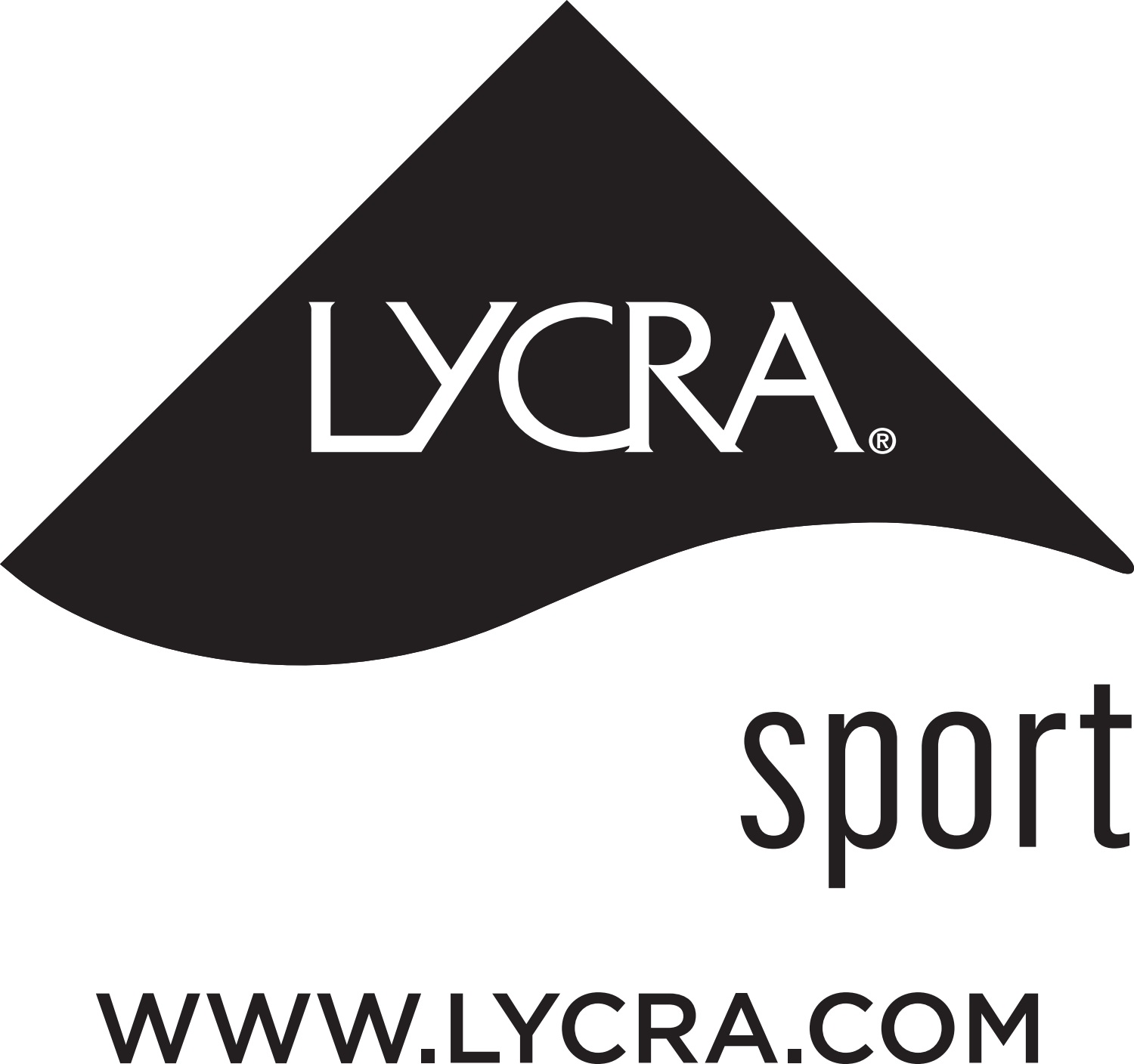 Logotip LYCRA sport WWW.LYCRA.COM