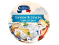 Kremni mehki sir Camembert z napisom „Aromatic“ in težo 250 g.