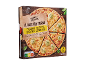 Pizza s štirimi siri s tanko in hrustljavo skorjo, z oznako Nutri-Score B.