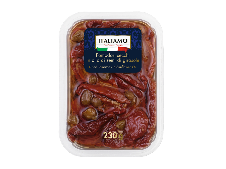 ITALIAMO Sušeni paradižniki v sončničnem olju, 230g