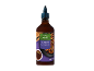 Steklenica omake Teriyaki Sriracha za azijske jedi, 440 ml.