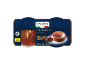 Tartufo mousse sladica z okusom čokolade, 200 g (2 x 100 g).