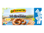 Paket 10 precljev za peko, z maslom, veganski, s kameno soljo.