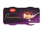 Tiramisu sladica s kakavom, 160g (2 x 80g) predlog za serviranje.