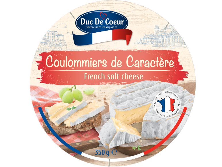 Francoski mehki sir Coulommiers de Caractère, 350 g.