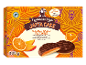 Jaffa torta z okusom pomaranče in manga, s 300g mehkih in sadnih piškotov.