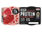 Visokoproteinski jogurt z granatnim jabolkom, malinami in goji jagodami, 0% maščobe.