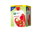 Jabolčno-jagodni sadni pire za dojenčke, 6x100g, od 6. meseca.