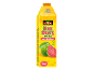 Rožni sok guave s 25% sadja, neustavljivo okusen, 1 liter, vegansko.
