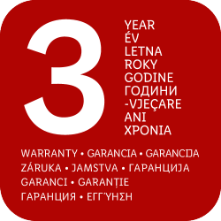 3-letna garancija v več jezikih