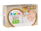 Lupilu Premium plenice velikosti 2 (4-8 kg) s 44 kosi, s spečim dojenčkom.