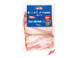 Pakiranje narezane prekajene slanine z 94% mesa, 100 g.