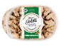 Nocciolata sladoled z okusom lešnika, certificiran s strani Rainforest Alliance.