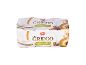Grški jogurt z jabolkom in cimetom z oznako Nutri-Score B.