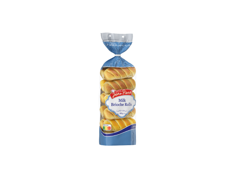 Pakirani mlečni brioš zvitki, 480g