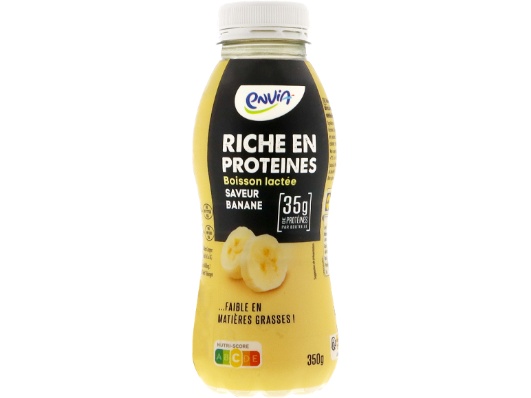 Proteinski napitek Milbona z okusom banane, 350 g