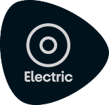 Pečat s krogom in besedo 'Electric' spodaj.