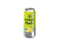 Pločevinka limoninega radlerja z 2,5% alkohola.