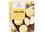 Škatla japonskega vanilijevega mochija s 6 kosi zamrznjenega riževega sladoleda.