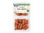 Paket dimljenih mini salam, 250g, z rustikalno etiketo in logotipom za recikliranje.