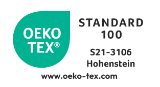 OEKO-TEX® STANDARD 100 certifikat, S21-3106 Hohenstein