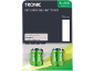 4x AAA polnilne baterije, 1000 mAh, 1,2 V, predhodno napolnjene, do 1000 ciklov polnjenja.
