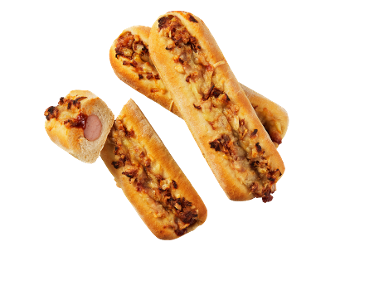 hot dog z “bbq” omako