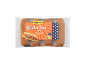 Štiri žemljice za hrenovke v ameriškem stilu, 250g, z Nutri-Score.