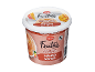 Mangov sadni jogurt s koščki, 1kg posoda, z Nutri-Score in oznako brez glutena.