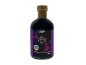 Steklenica balzamičnega kisa iz Modene IGP, 250 ml, z vijolično etiketo in zlatim pokrovčkom.