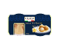 Limonini profiteroli s kremo in rezinami limone, 160 g.
