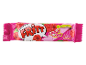 Fritt žvečilni bonboni z malino in vitaminom C, 6 trakov.
