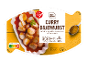 Currywurst s kari omako, vilica vključena in Nutri-Score E.