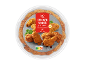 Piščančje perutničke, pekoče in blage, tekoče začinjene, panirane, predhodno ocvrte, 750g.